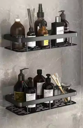 Étagère Murale Salle de Bain – Sans Perçage-bullededouche