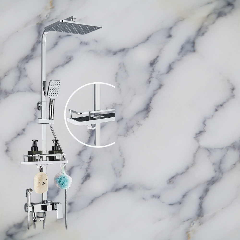 HydroSense – Colonne de douche LED thermostatique-bullededouche