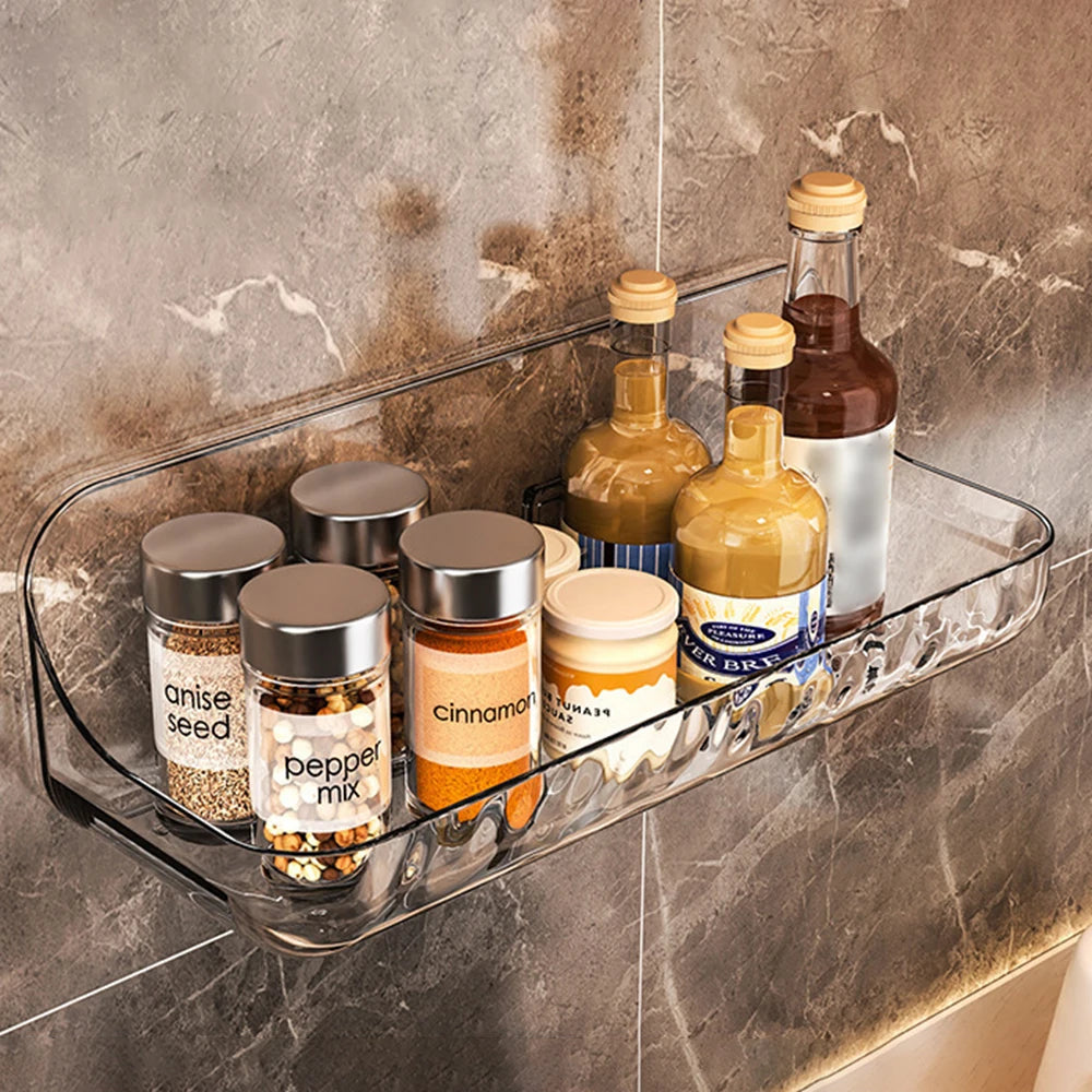 Etagere salle de bain Transparente-bullededouche