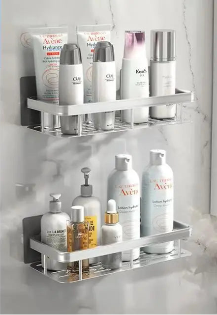 Étagère Salle de Bain Sans Percer-bullededouche