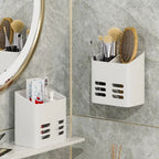 Étagère Salle de Bain Noir et Blanc-bullededouche