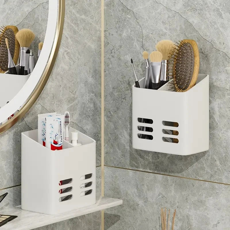 Étagère Salle de Bain Noir et Blanc-bullededouche
