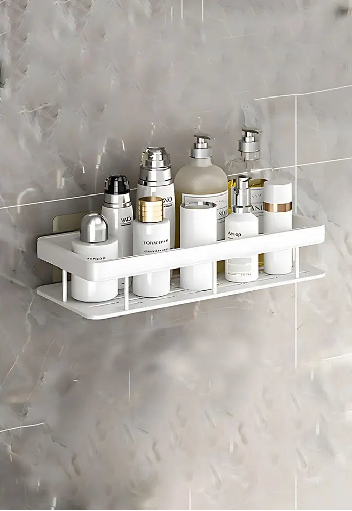 Étagère Salle de Bain Sans Percer-bullededouche