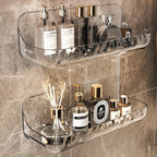 Etagere salle de bain Transparente-bullededouche