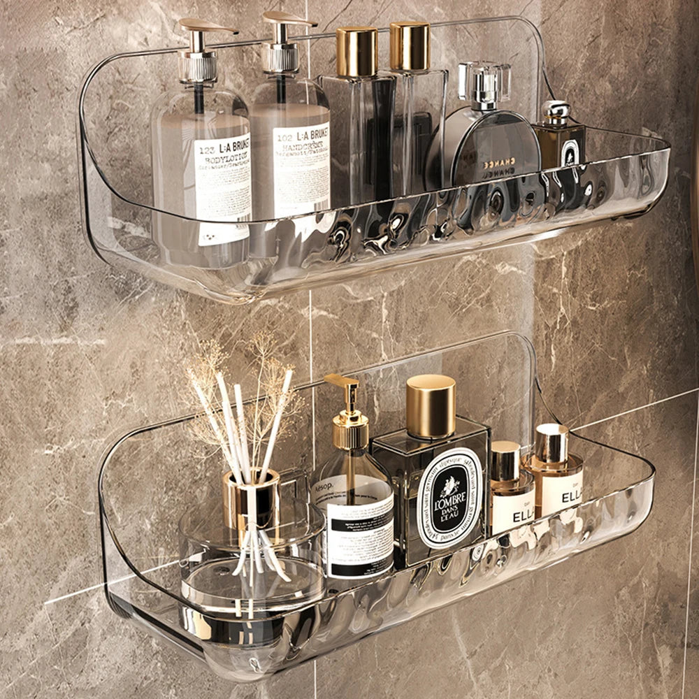 Etagere salle de bain Transparente-bullededouche