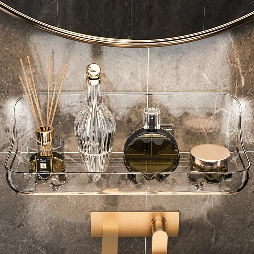 Etagere salle de bain Transparente-bullededouche