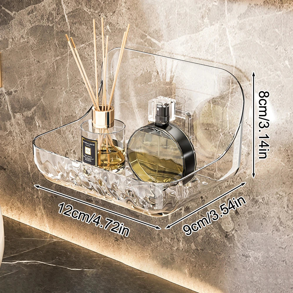 Etagere salle de bain Transparente-bullededouche