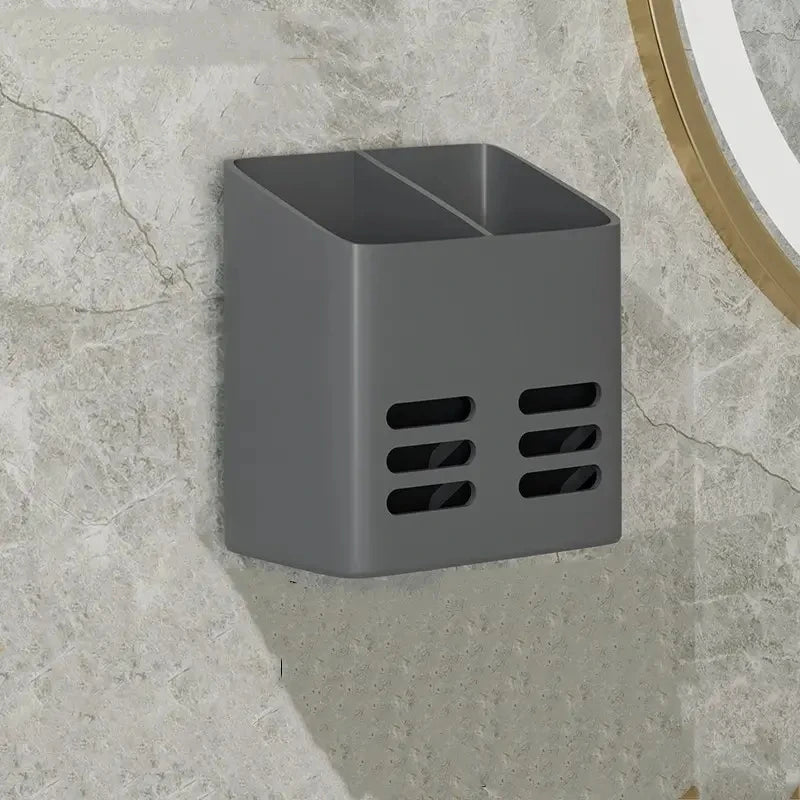 Étagère Salle de Bain Noir et Blanc-bullededouche