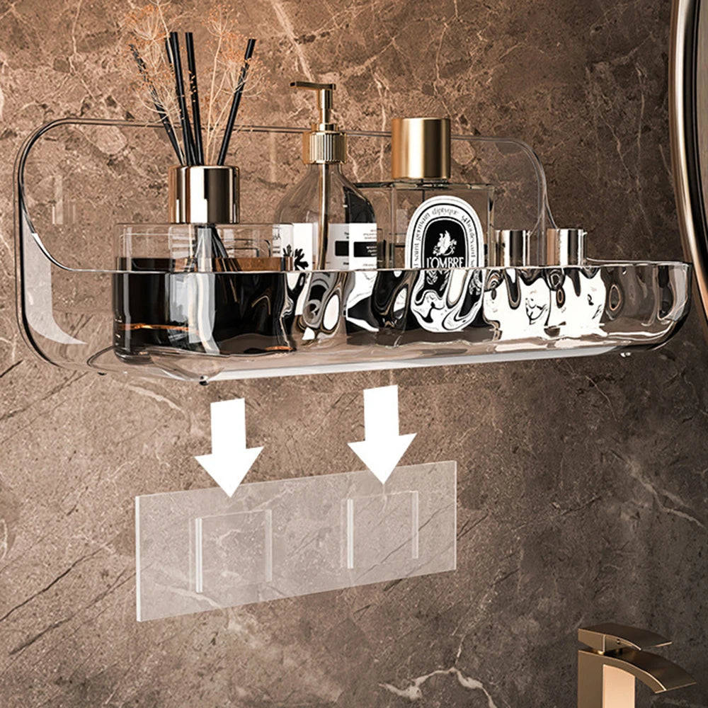 Etagere salle de bain Transparente-bullededouche